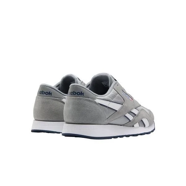 Reebok Classic Nylon Men's Shoes, Size: 3.5, Gray