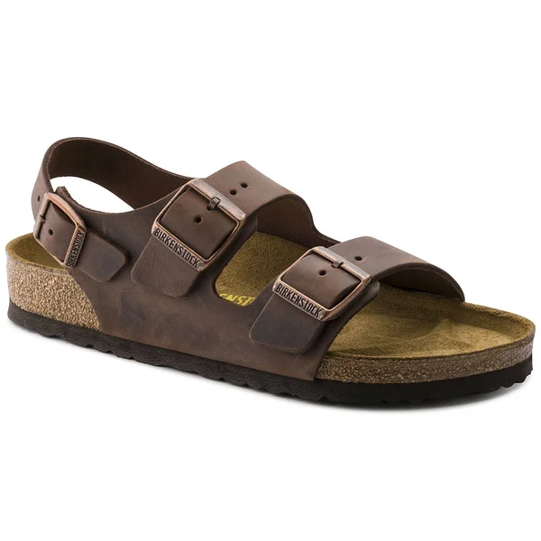 Birkenstock Milano Sandal - 41 - Habana Oiled Leather