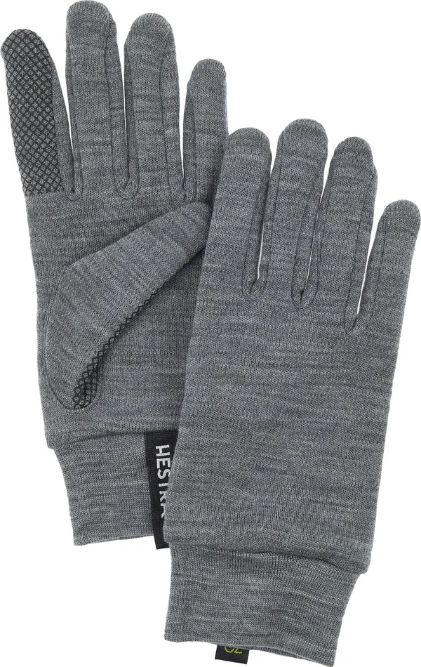 Hestra Merino Touch Point Grey 7