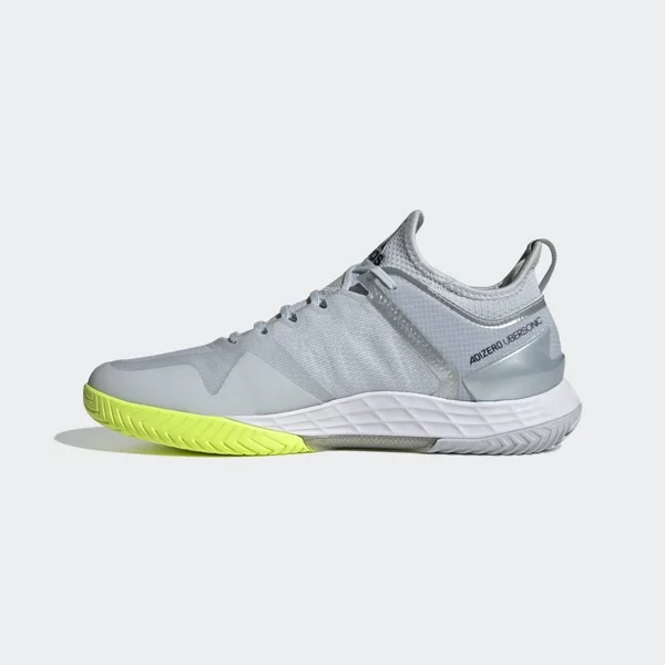 Adidas Adizero Ubersonic 4 Tennis Shoes - Men's - Cloud White, Halo Blue - 13.5