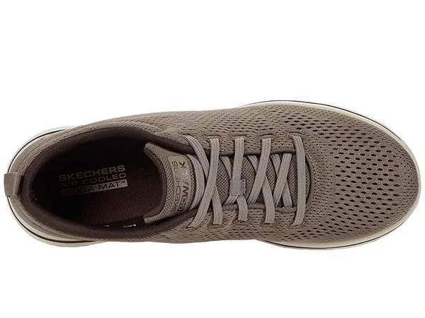 Skechers Men's GOwalk 5 - Warwick Walking Shoes, Khaki, 9.5