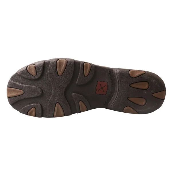 Twisted x Men's MDM0067 Driving Moc - Cayman Print/Brown Leather