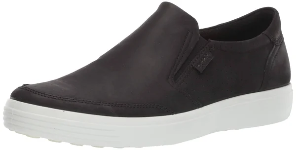 Ecco Men's Soft 7 Slip on Black 41