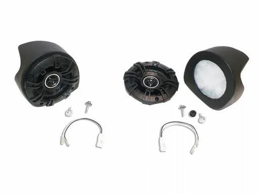 Select Increments 2015-2018 Jeep Wrangler JK and Unlimited Without Alpine Premium Factory Systems Pillar Pods with Kicker Speake
