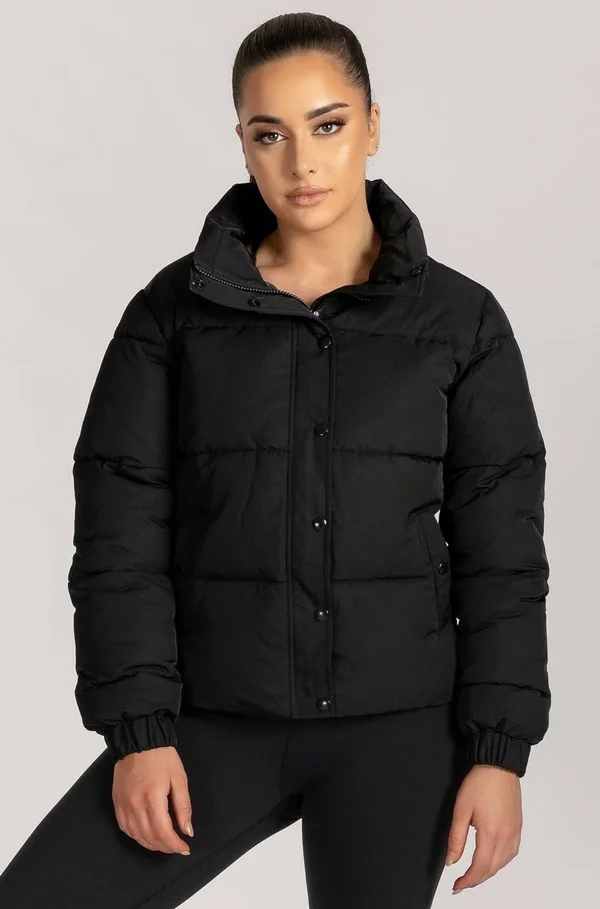 Sadie Oversized Puffer Jacket - Black - MESHKI - Afterpay Available