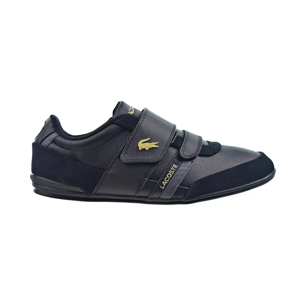 Lacoste Misano Strap Suede Men's Shoes Black-Dark Grey 7-40cma0061-237