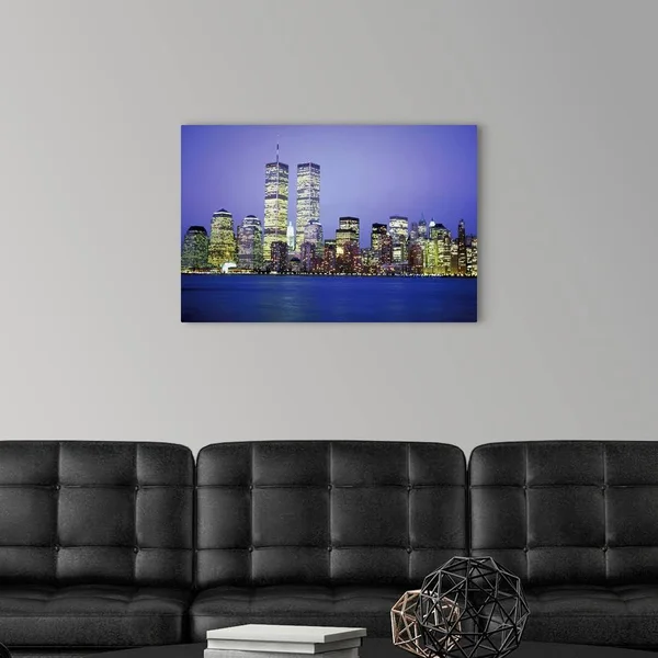 New York City Skyline with World Trade Center - Canvas Wall Art, 30x20, Great Big Canvas
