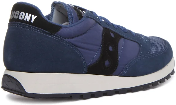 Saucony Jazz Original Vintage Trainers Dark Blue White - 43