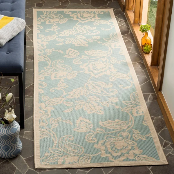 Safavieh Martha Stewart MSR4182-23121 5&3x22 x 7&7x22 Terracotta, Beige Area Rug