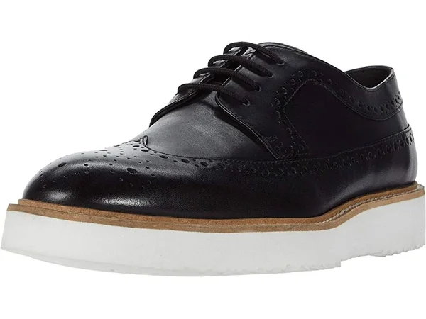 Men's Clarks Ernest Limit Wing Tip Oxford - Size: 7, Black