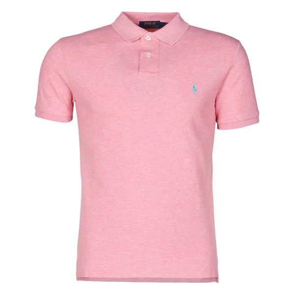 Ralph Lauren Slim Fit Polo T Shirt Pink