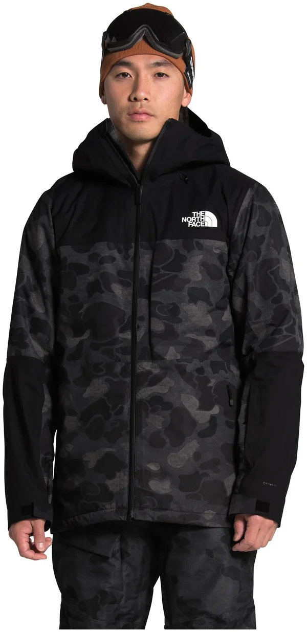 The North Face Men's Thermoball Eco Snow Triclimate Jacket: Black Tonal Duck Camo Print