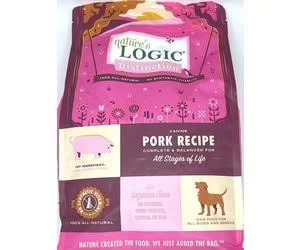 Nature&s Logic Distinction Dry Dog Food 24lbs - Pork
