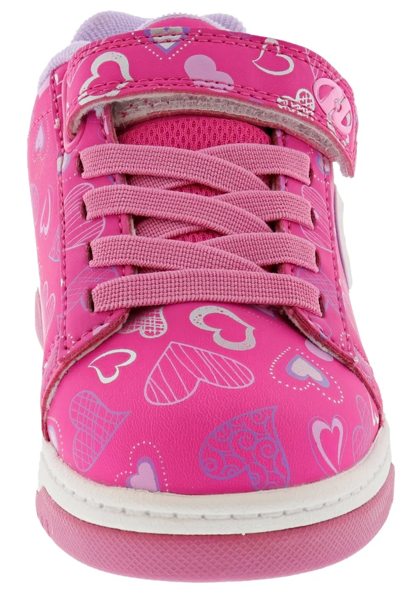 Heelys Unisex Children's Dual Up X2 - Hot Pink/White/Hearts