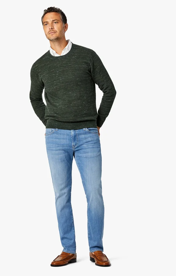 34 Heritage Men's Courage Straight Leg Jeans in Light Shaded Ultra, Men's Pants