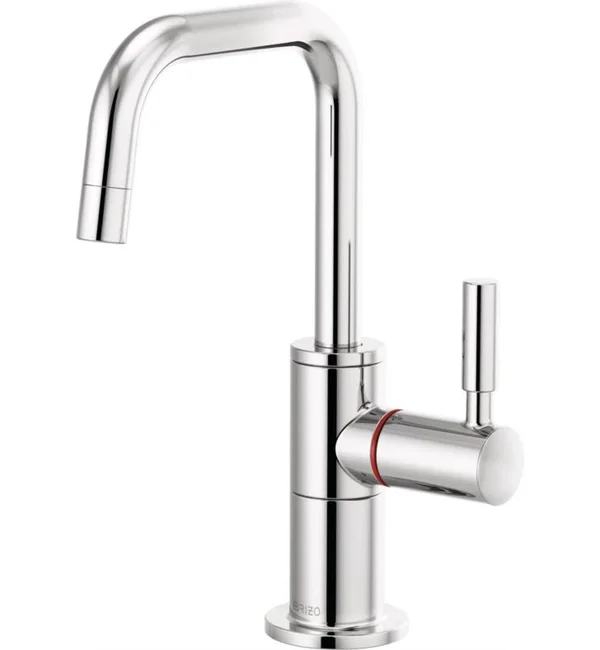 Brizo Odin Square 61365LF-H-PN InstaHot Beverage Faucet - Polished Nickel