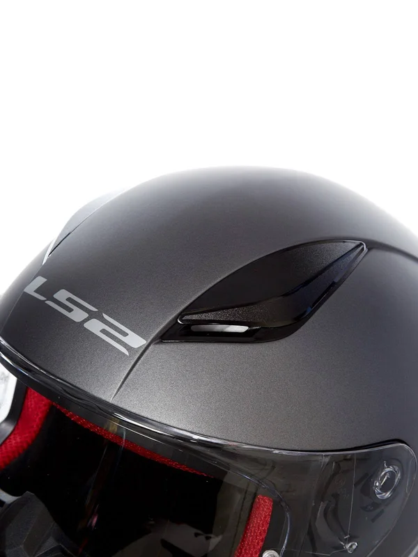LS2 - Helmet FF353 Rapid Matt Titanium - Size XXL