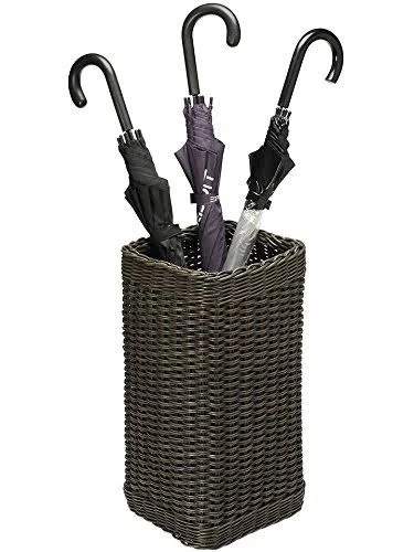 Kouboo La Jolla Rattan Wall Basket - Large, White Wash JJ320612