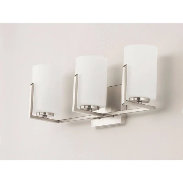 Maxim Lighting 21283SWSN Dart 3-Light Bath Vanity - Satin Nickel