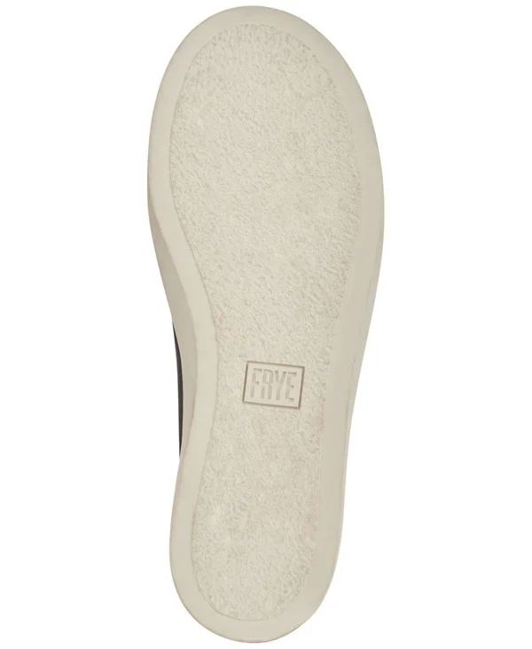 Frye Lena Zip Low Sneakers in White, Women's Size 10