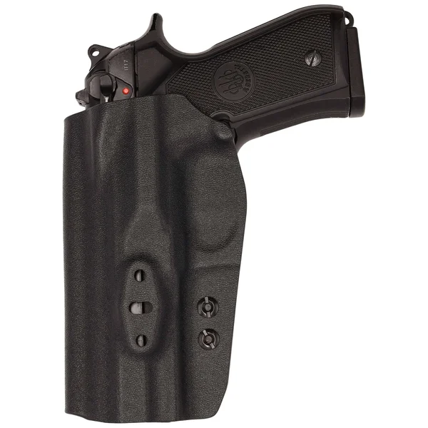 Concealment Express - Beretta 92 Compact Tuckable IWB Kydex Holster Carbon Fiber Black, Left Hand (w/Full Sweatguard)