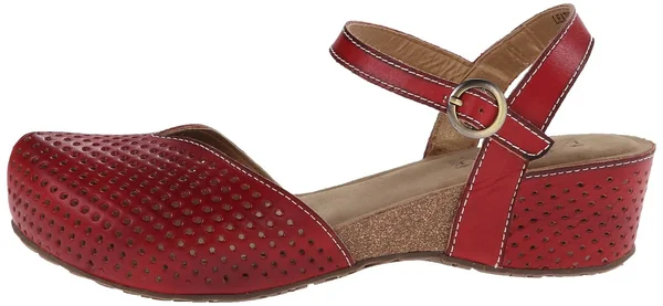 Women's L&Artiste by Spring Step Lizzie, Size: 40, Red