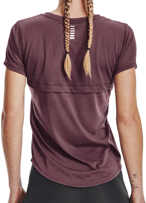 Under Armour Women's Streaker Run Short Sleeve - Purple, Xs