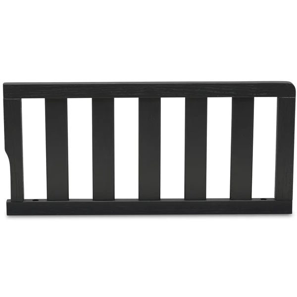 Delta Children Toddler Guardrail - Textured Midnight Gray