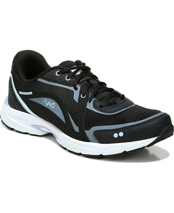 Ryka Women's Sky Walk Fit Walking Shoes - Black Aqua