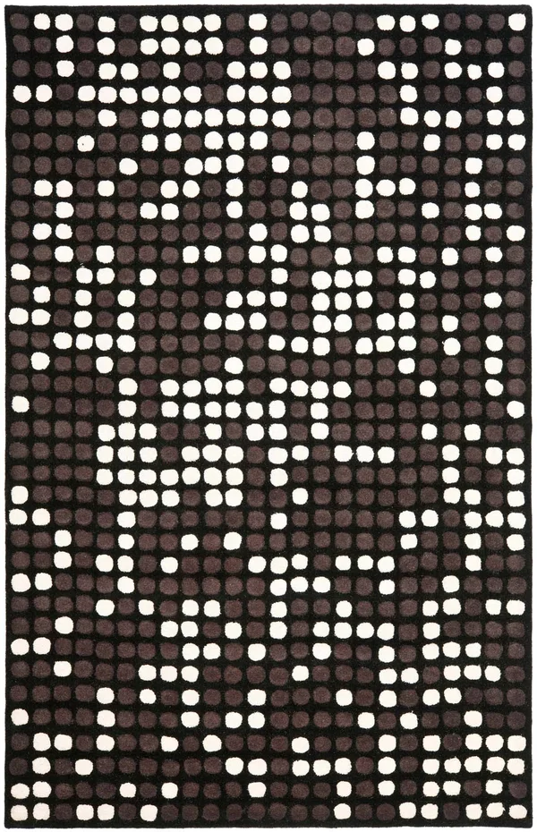 Safavieh Soho SOH726A 7&6x22 x 9&6x22 Black - White Area Rug