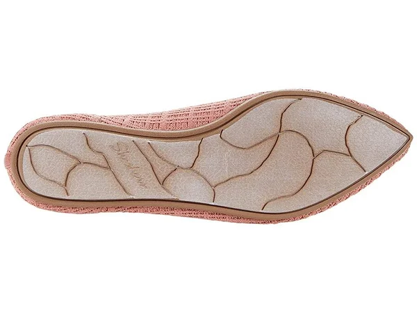 Women's Skechers Cleo Point Vegan Ballet Flat - Adult, Size: 11, Rose