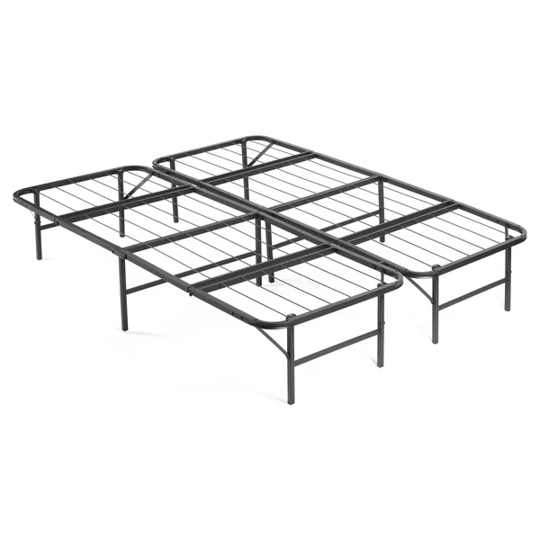 Pragma Bed Simple Base Quad-Fold Bed Frame, Size: Queen