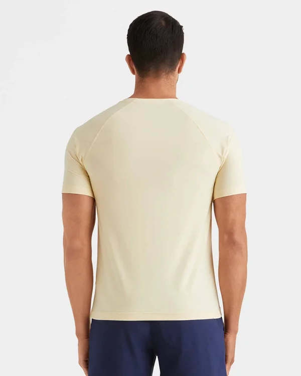 Rhone Reign Performance Short-Sleeve Tee - Mens, L, Rhododendron