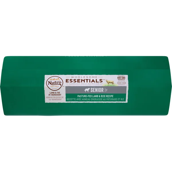 Nutro Wholesome Essentials Senior Lamb & Rice Dry Dog Food, 30 lbs