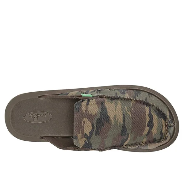 Sanuk Men's You Got My Back III Camo Shoes - Woodland - 12