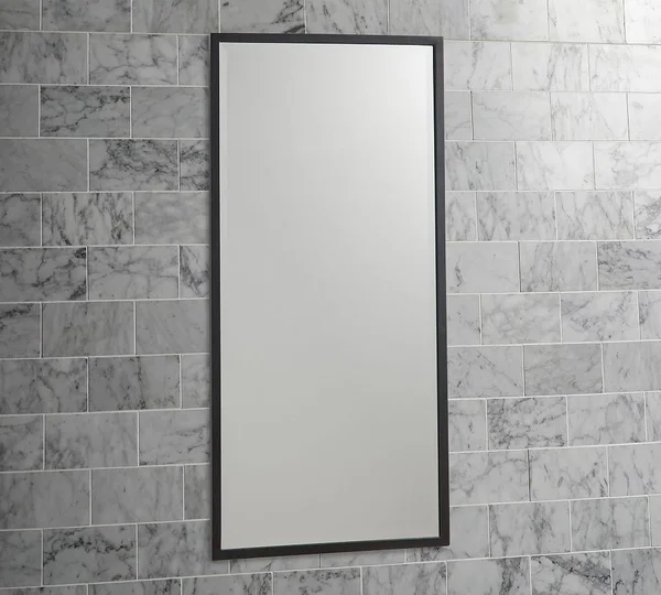 Matte Black Kensington Slim Rectangular Medicine Cabinet - 20 x 42x22