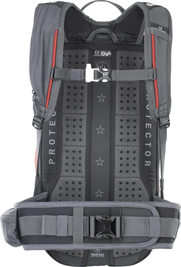 EVOC FR Pro 20L Backpack Gray, Size ml, 27 x 56 x 14 cm