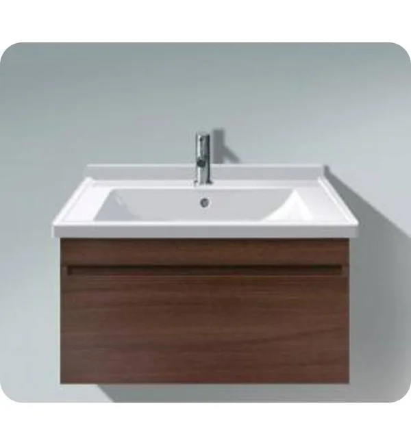 Duravit DS638807918 DuraStyle Vanity Unit #030480 in Natural Walnut