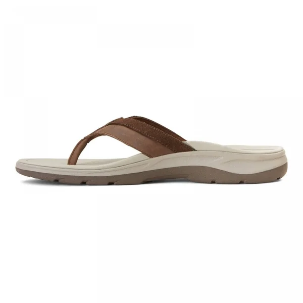 Vionic Dennis (Brown) Men's Sandals