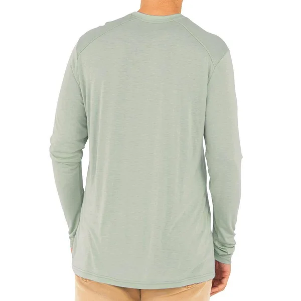 Free Fly Men's Bamboo Lightweight Long Sleeve - Blue Steel