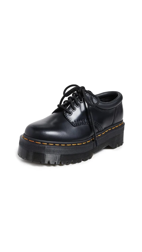 Dr. Martens Black 8053 Quad Derbys