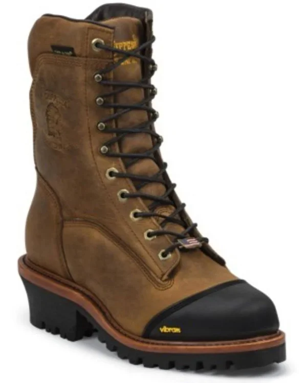 Chippewa Men's Grimstad Golden Waterproof Logger Boots - Composite Toe