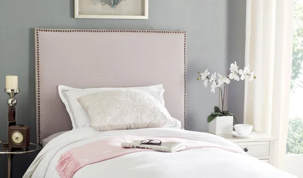 Safavieh Sydney Headboard - Taupe - King
