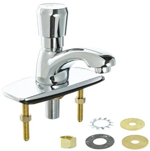 Zurn Z86100-XL-CP4 - Single Basin Metering Faucet