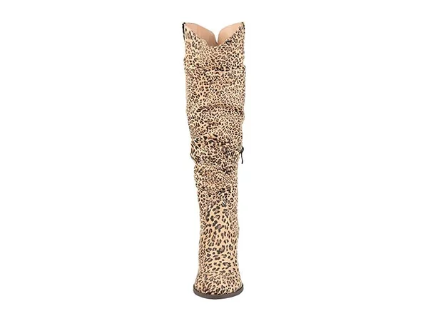 Journee Collection Women's Aneil Boot - Leopard