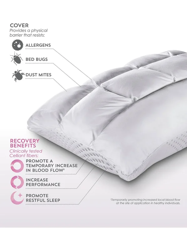 PureCare Body Chemistry SoftCell Select Pillow Queen, White