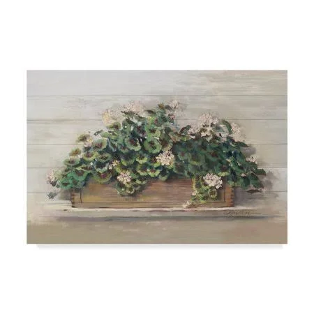 Trademark Fine Art Wap03727-C2232Gg Carol Rowan 'Market Geraniums Crop