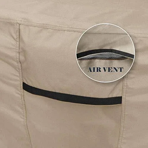 ULTCOVER Square Patio Heavy Duty Table Cover 600d Tough Canvas Waterproof Outdoor Dining
