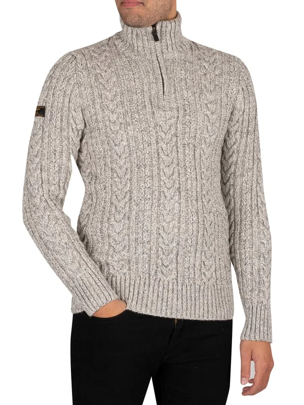 Superdry Jacob Henley Sweater M