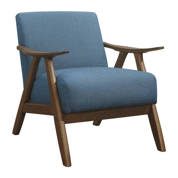 Lexicon Fabric Accent Chair, Blue